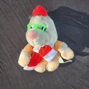 Vintage 1993 Once Upon a Forest Plush Edgar The Mole Stuffed Animal 9" Beta Toys